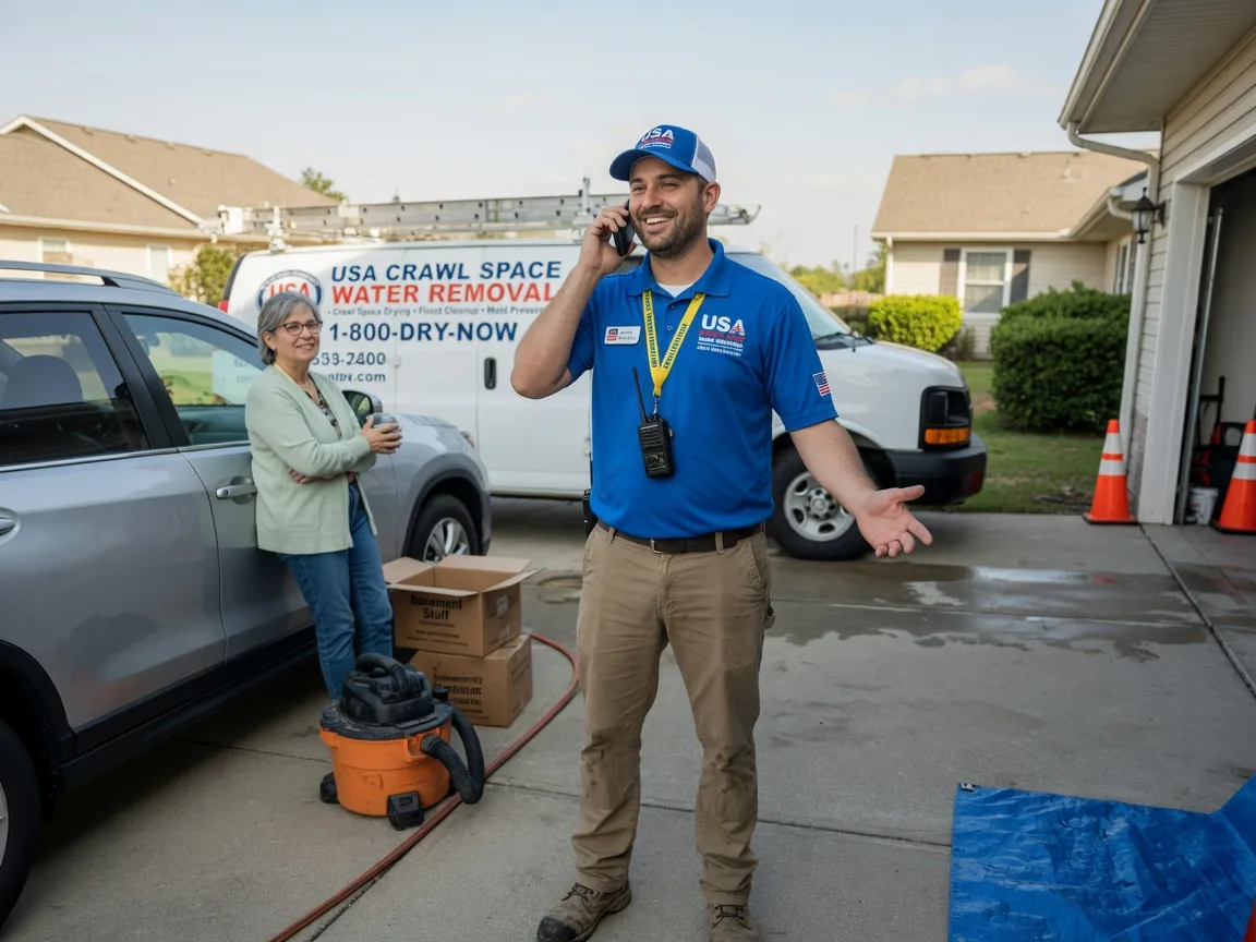 Crawl Space Water Removal Hollis, OK FAQs